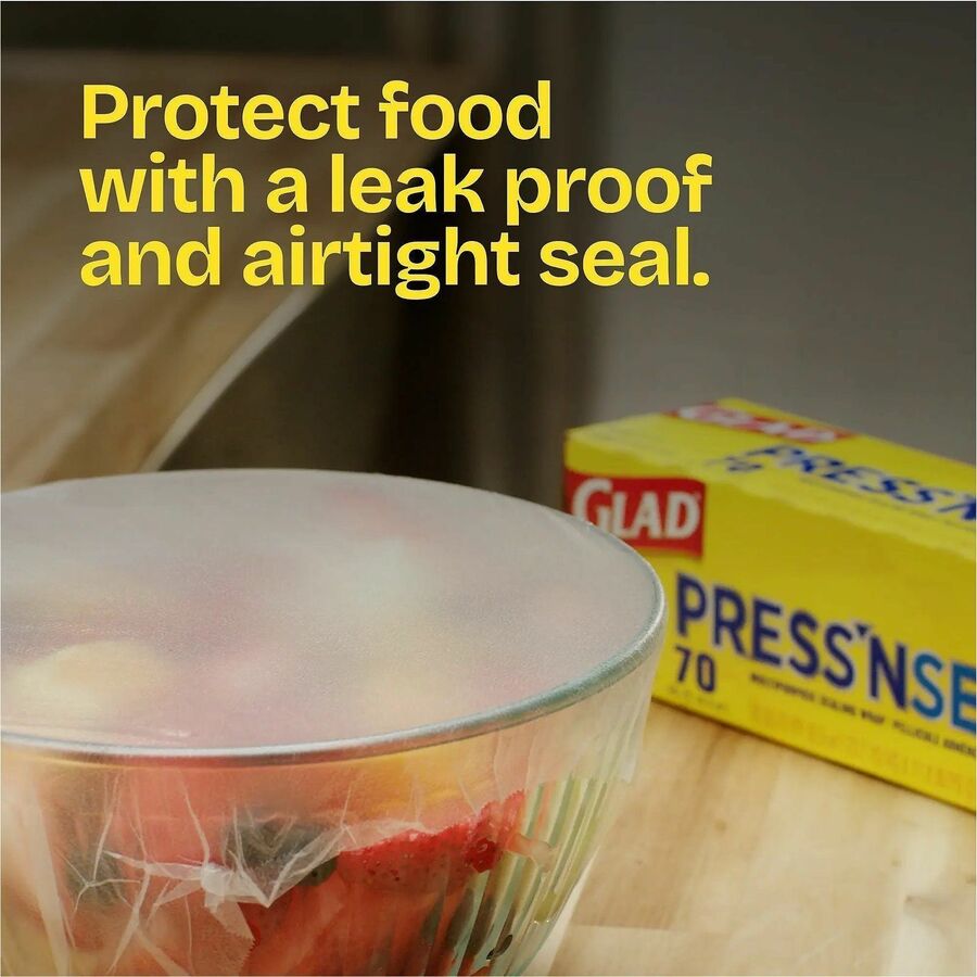 Glad 70 Square Foot Press'n Seal Food Plastic Wrap