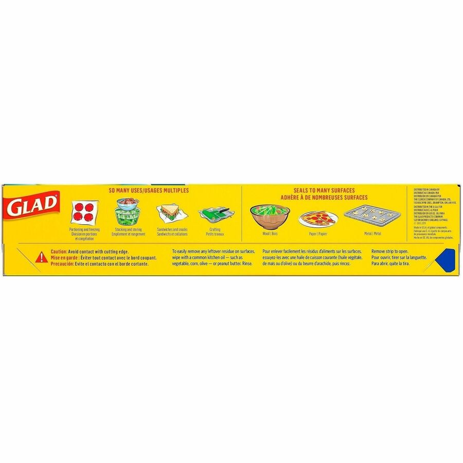Glad 70 Square Foot Press'n Seal Food Plastic Wrap