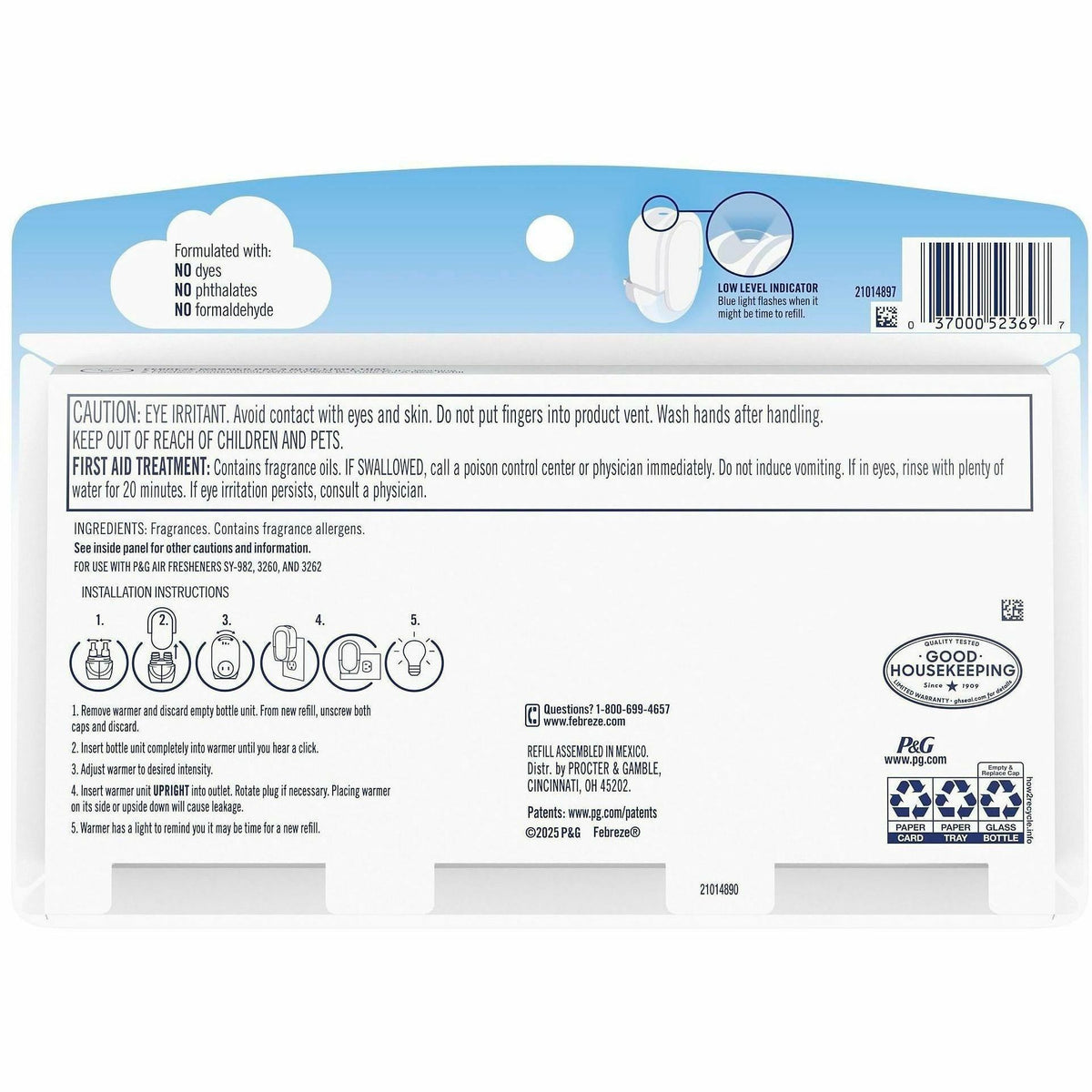 Febreze FadeDefy PLUG Air Freshener