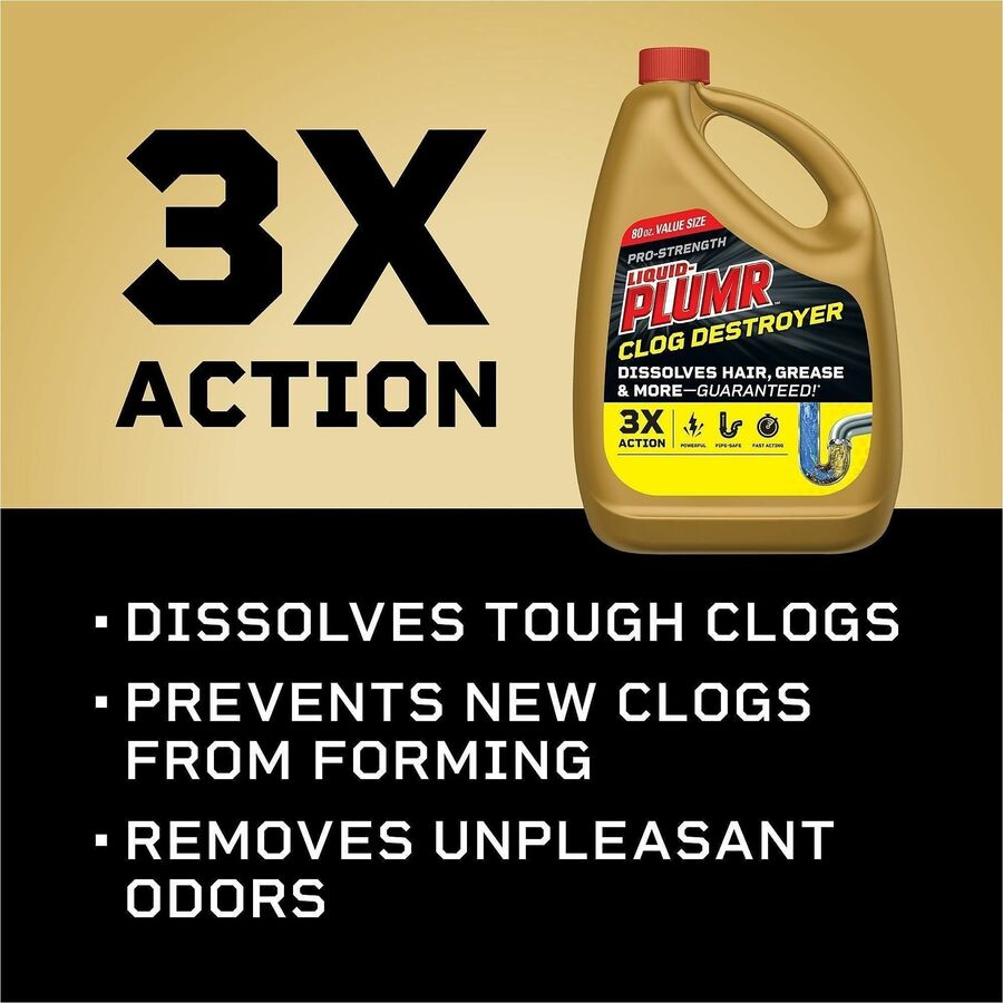 Liquid-Plumr Pro-Strength Clog Destroyer Gel