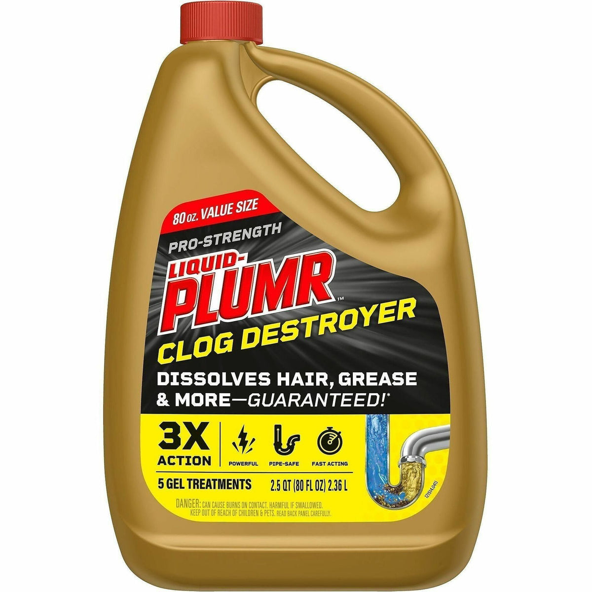 Liquid-Plumr Pro-Strength Clog Destroyer Gel