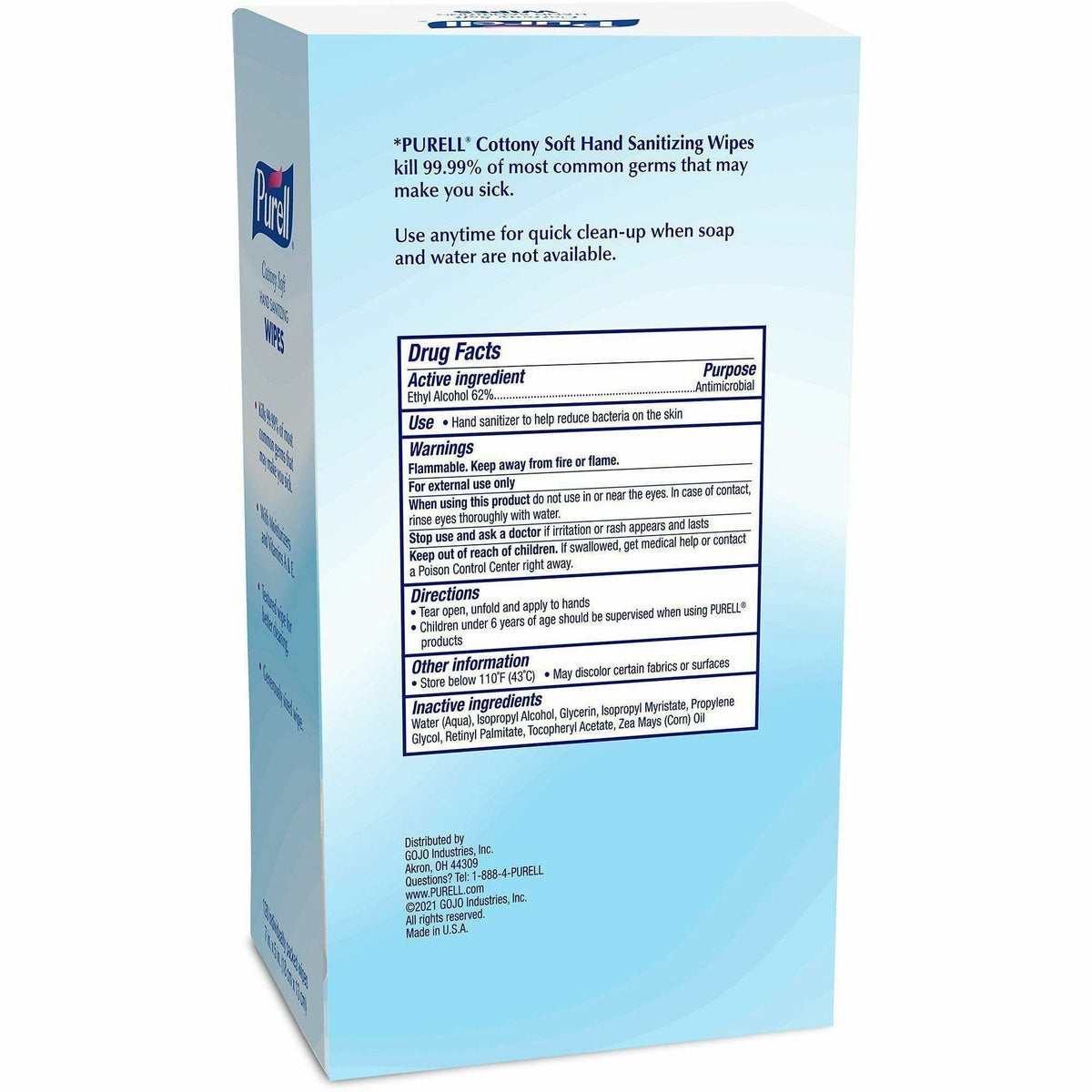 PURELL® Cottony Soft Sanitizing Wipes