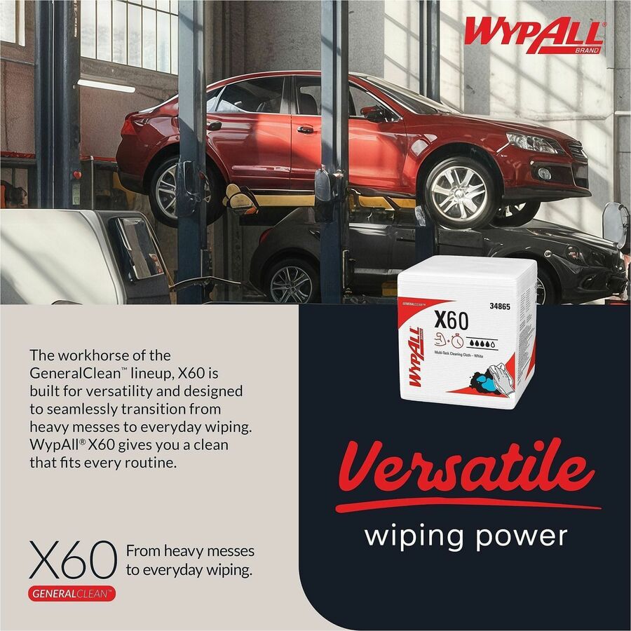 Wypall GeneralClean X60 Multi-Task Cleaning Cloths