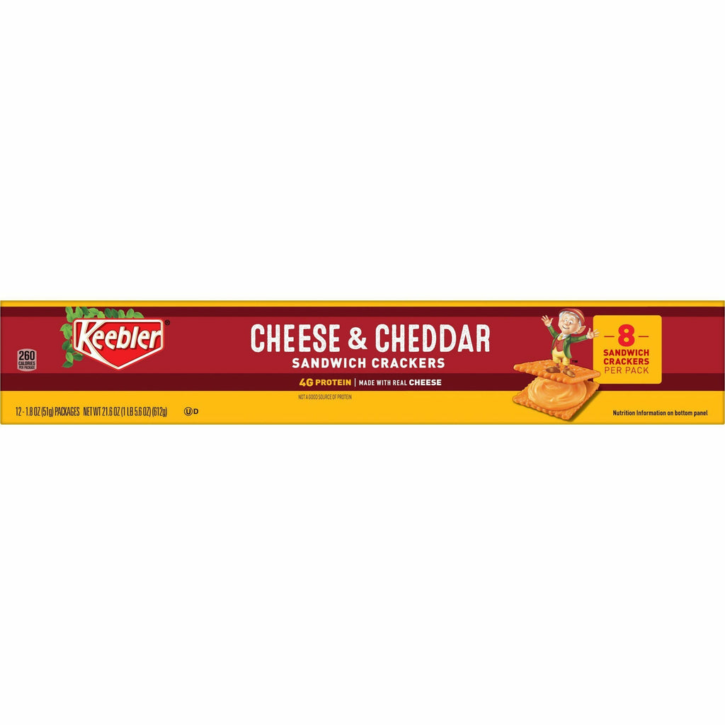 Keebler Cheese and Cheddar Sandwich Crackers