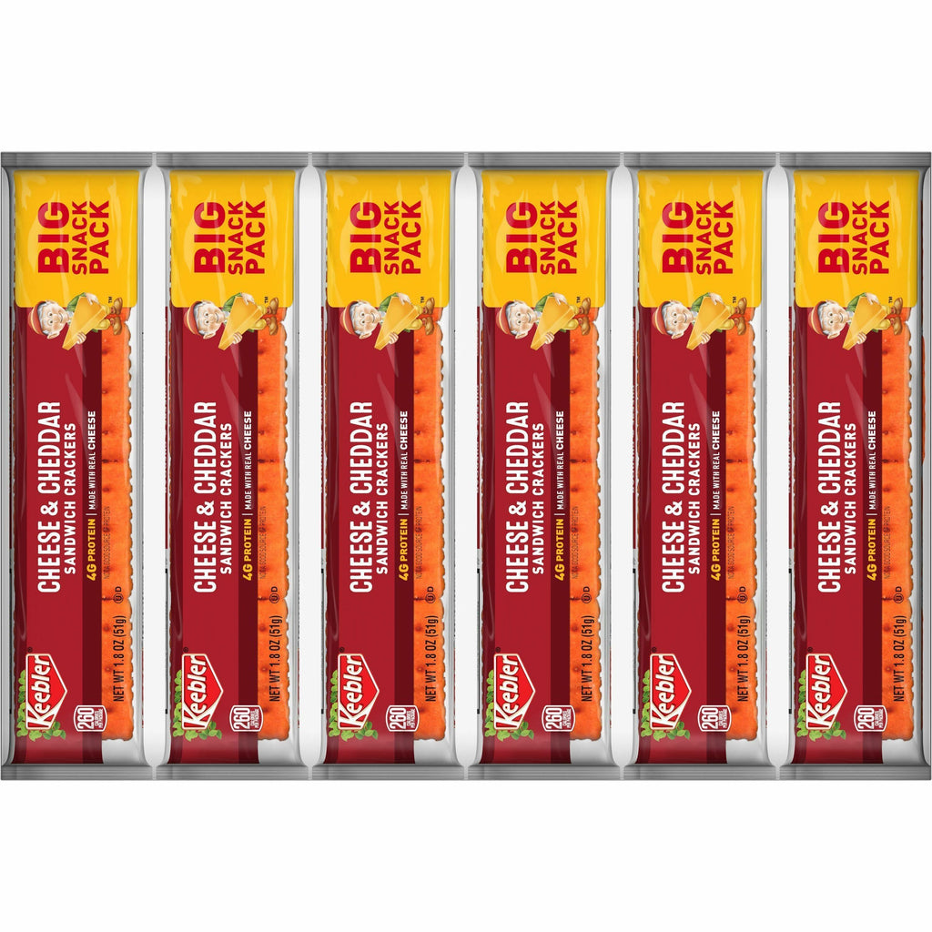 Keebler Cheese and Cheddar Sandwich Crackers