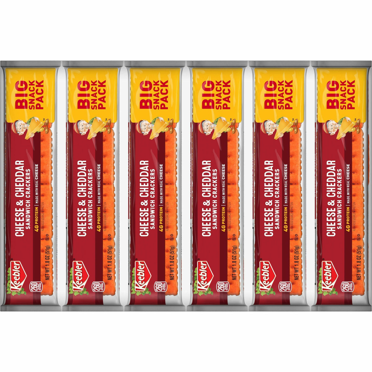 Keebler Cheese and Cheddar Sandwich Crackers