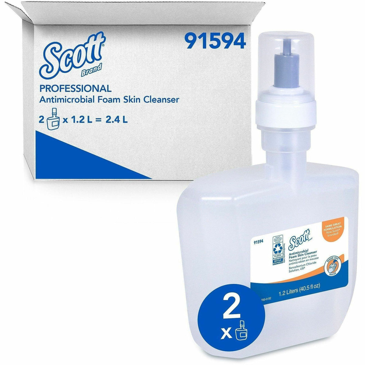 Scott® Antimicrobial Foam Skin Cleanser