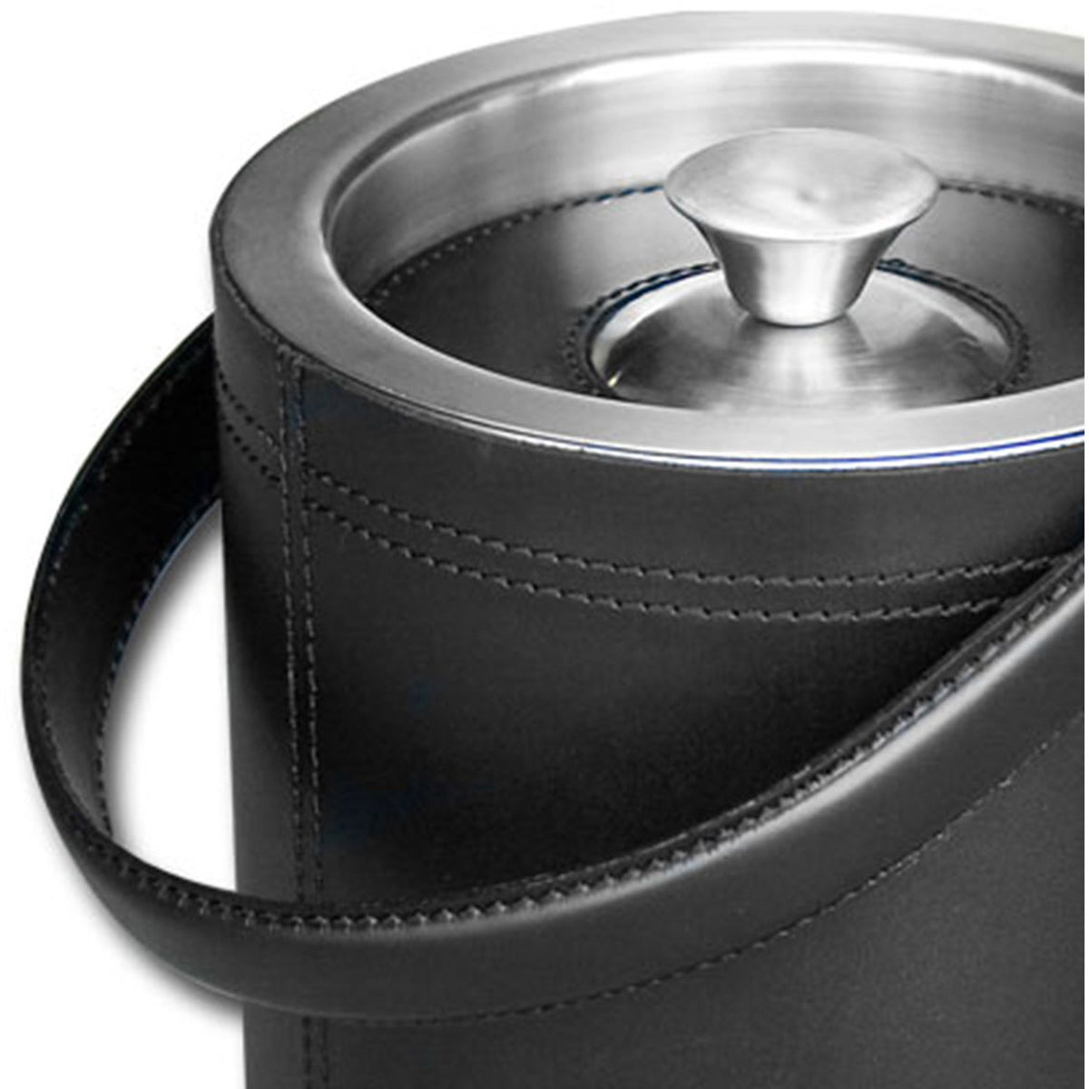 Dacasso Classic Leather Ice Bucket