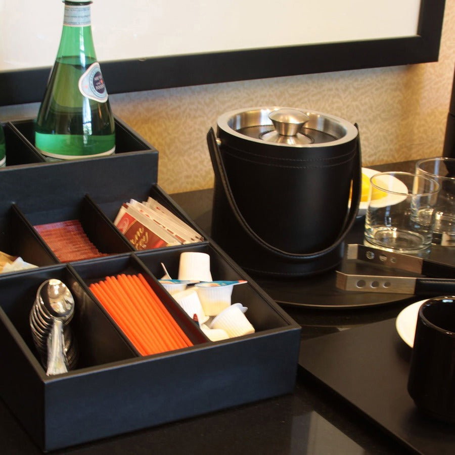 Dacasso Classic Leather Ice Bucket