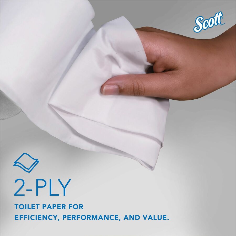 Scott Essential Coreless High-Capacity Standard Roll Toilet Paper