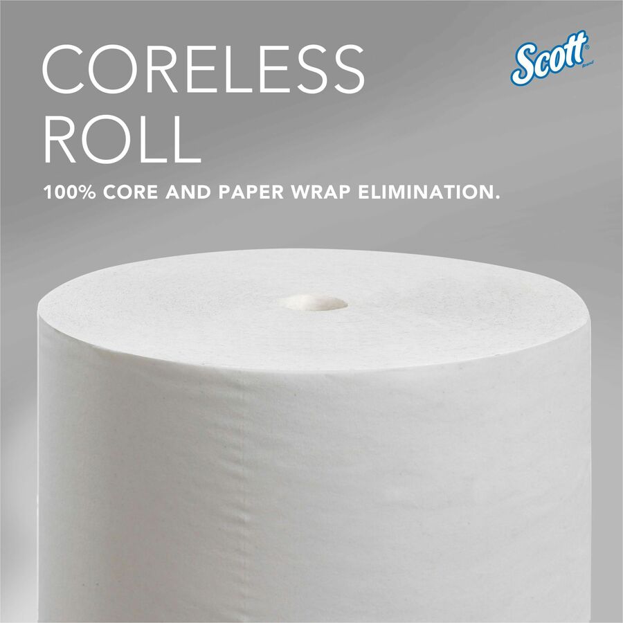 Scott Essential Coreless High-Capacity Standard Roll Toilet Paper
