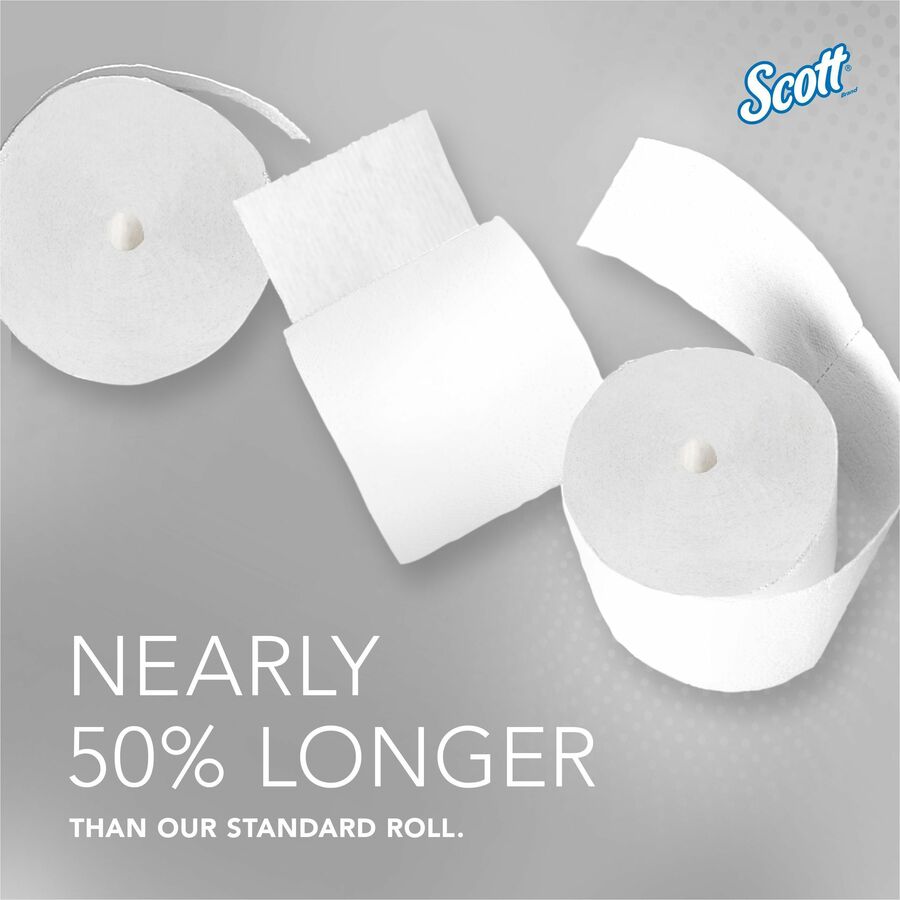 Scott Essential Coreless High-Capacity Standard Roll Toilet Paper