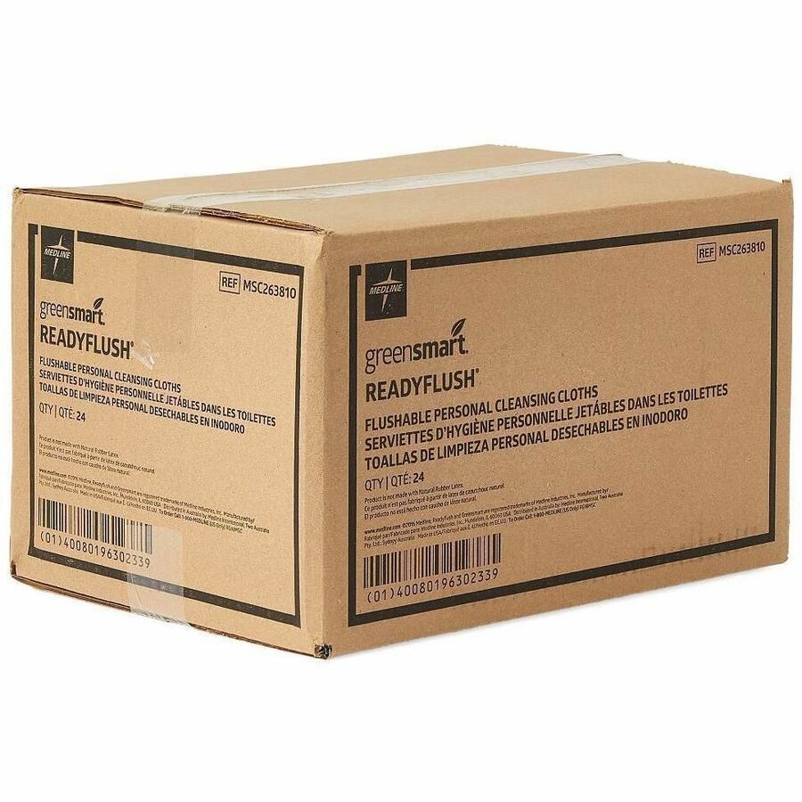 Medline ReadyFlush Biodegradable Flushable Wipes