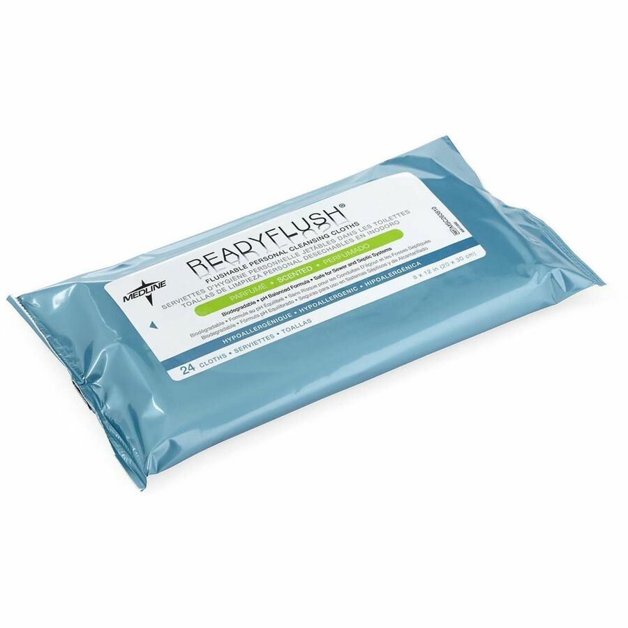 Medline ReadyFlush Biodegradable Flushable Wipes