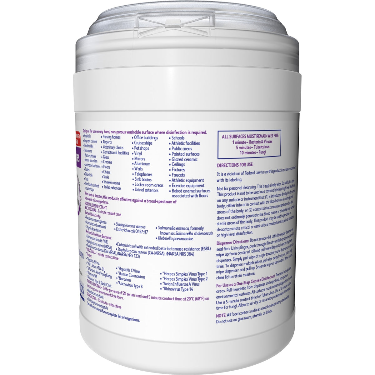 Diversey Oxivir Tb Wipes
