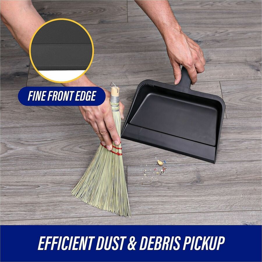 Genuine Joe Heavy-duty Plastic Dust Pan
