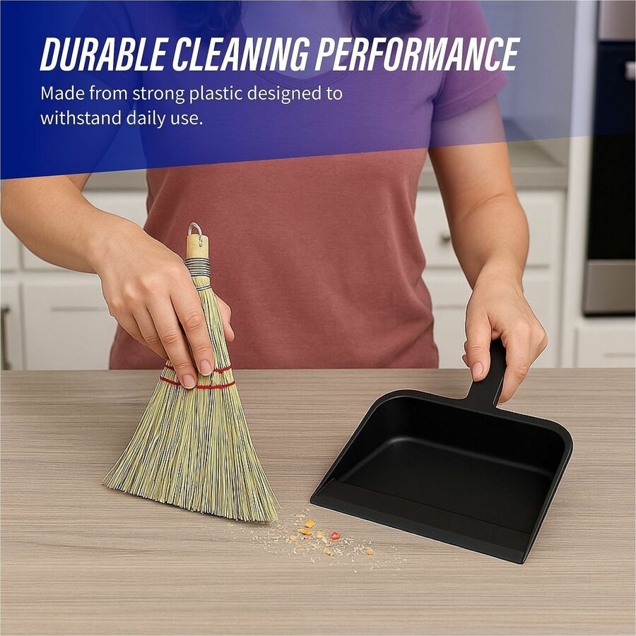 Genuine Joe Heavy-duty Plastic Dust Pan
