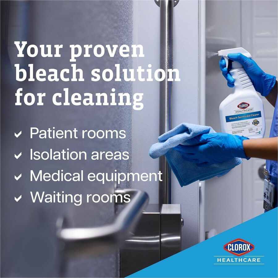 Clorox Healthcare Pull-Top Bleach Germicidal Cleaner