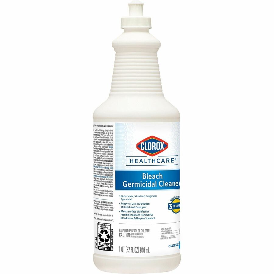 Clorox Healthcare Pull-Top Bleach Germicidal Cleaner