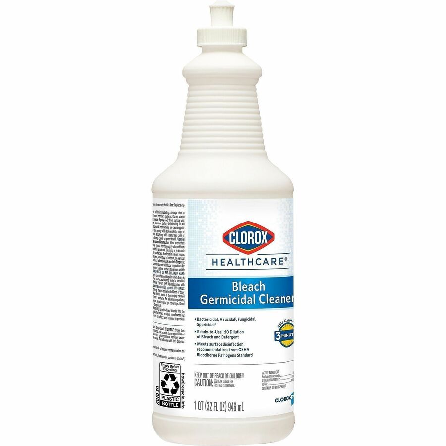 Clorox Healthcare Pull-Top Bleach Germicidal Cleaner