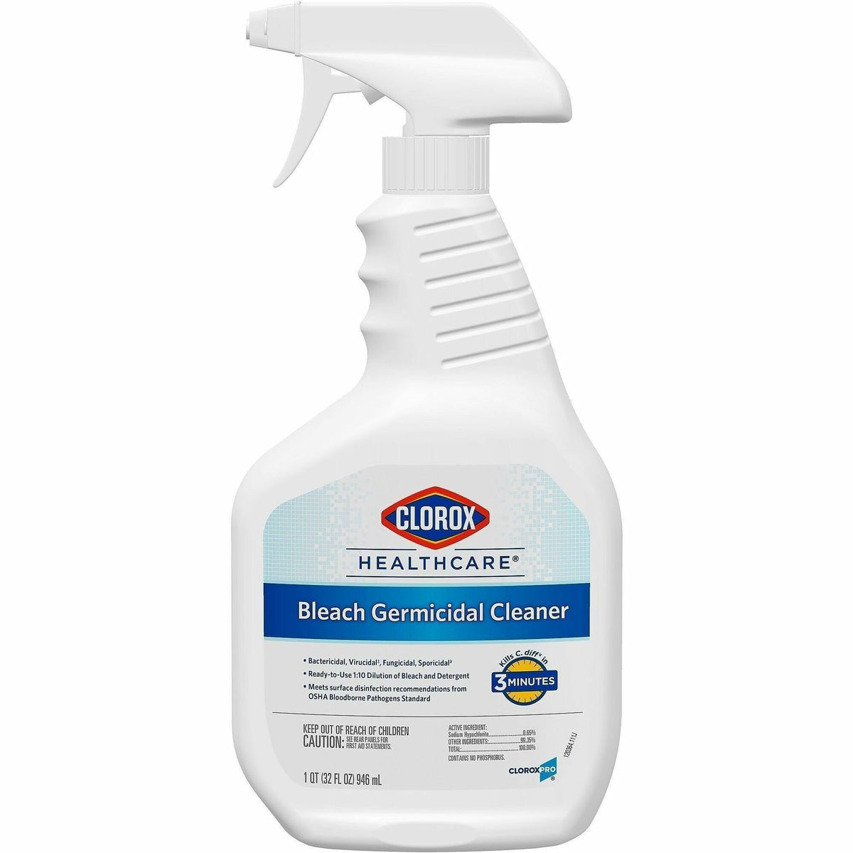Clorox Healthcare Bleach Germicidal Cleaner Spray