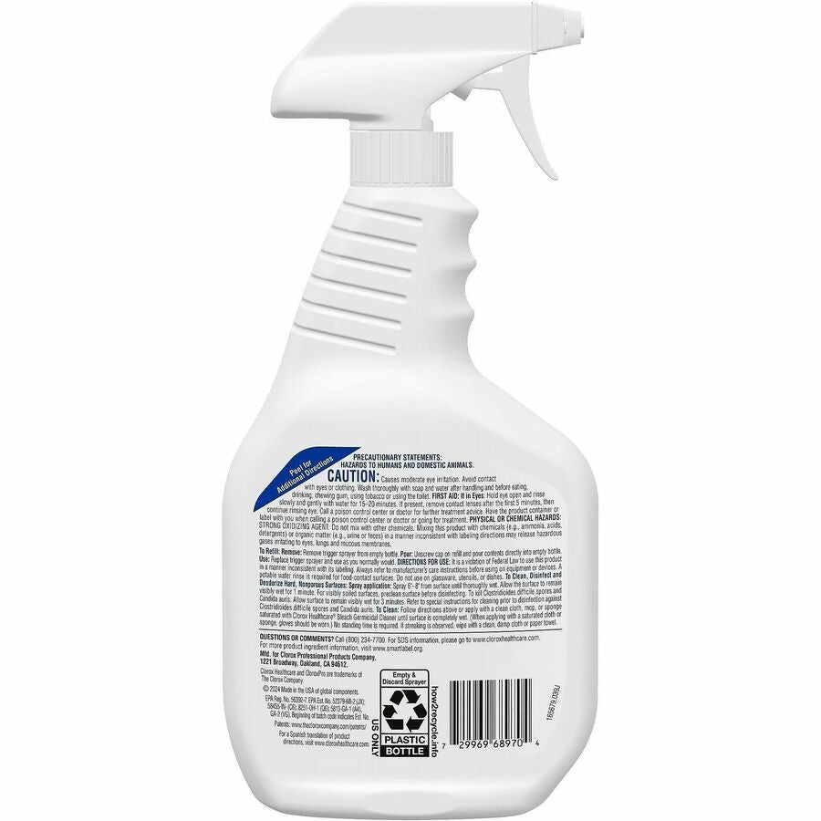 Clorox Healthcare Bleach Germicidal Cleaner Spray