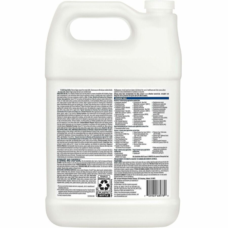Clorox Healthcare Bleach Germicidal Cleaner Refill