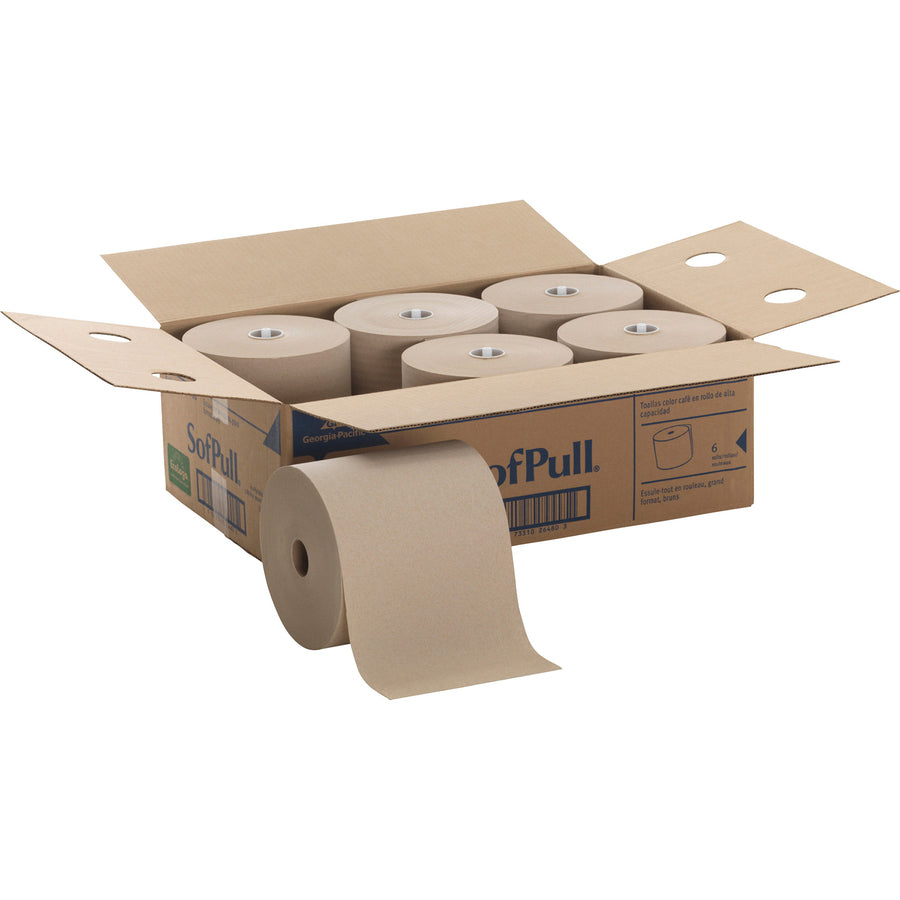 SofPull Mechanical Recycled Paper Towel Rolls