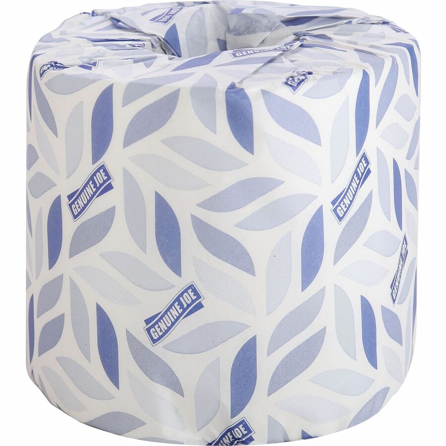 Genuine Joe Embossed Roll Bath Tissue