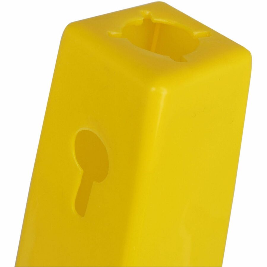 Genuine Joe Bright 4-sided Caution Safety Cone