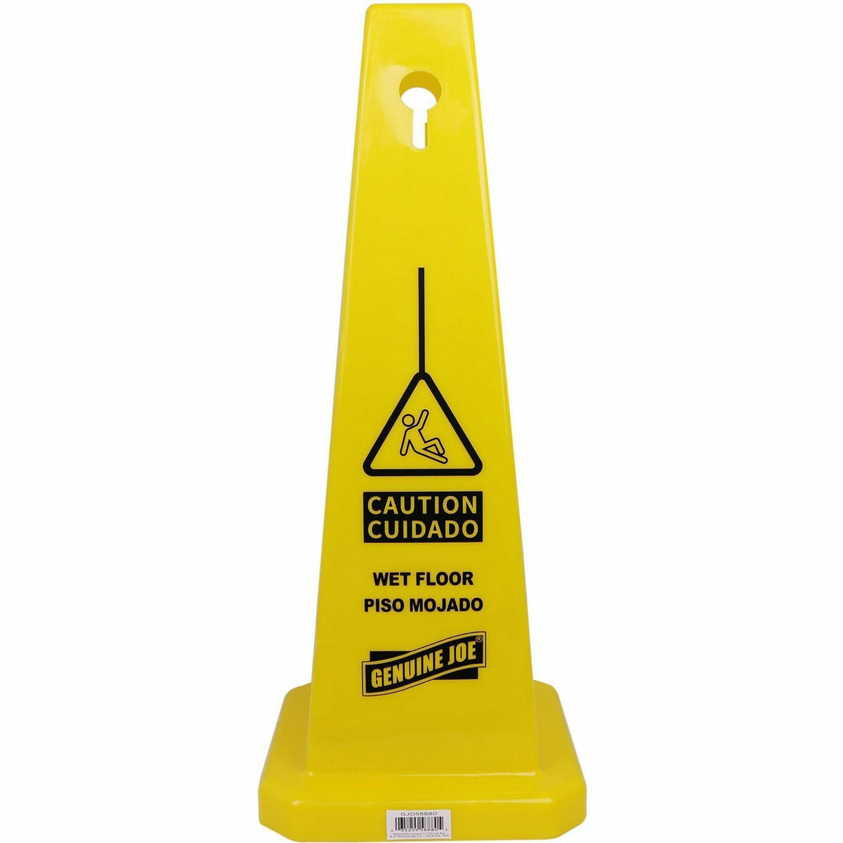 Genuine Joe Bright 4-sided Caution Safety Cone