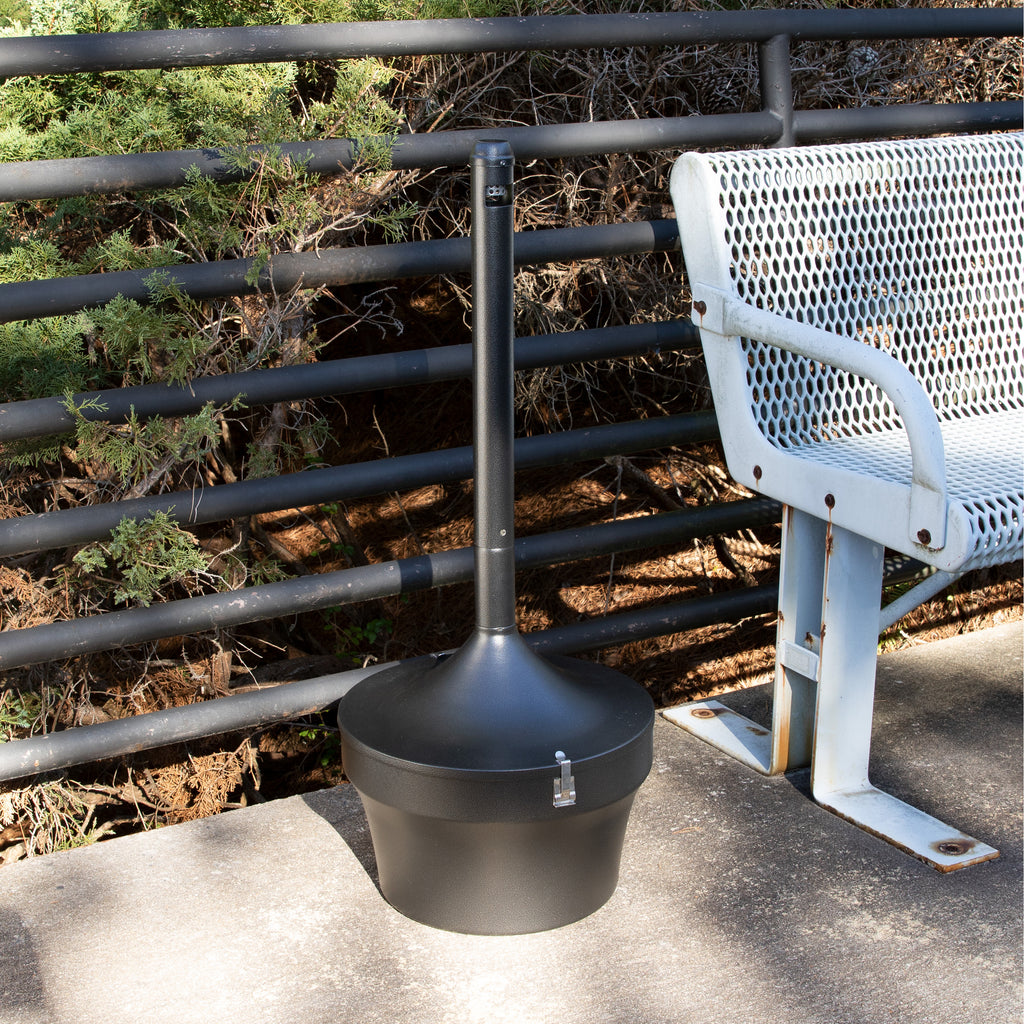 Genuine Joe 4.25 Gal Fire-safe Smoking Receptacle