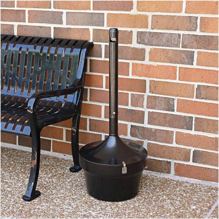 Genuine Joe 4.25 Gal Fire-safe Smoking Receptacle