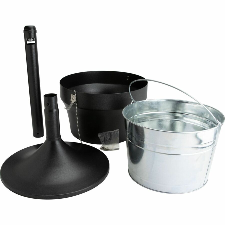 Genuine Joe 4.25 Gal Fire-safe Smoking Receptacle