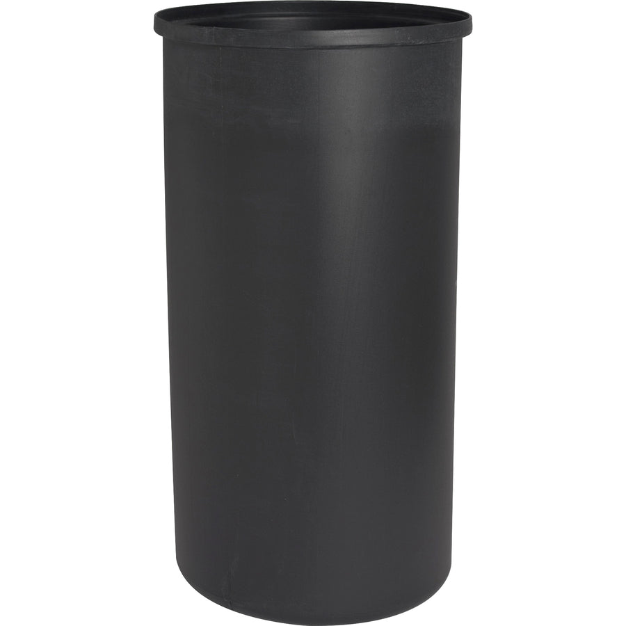 Genuine Joe Classic Cylinder 2-Piece Waste Receptacle