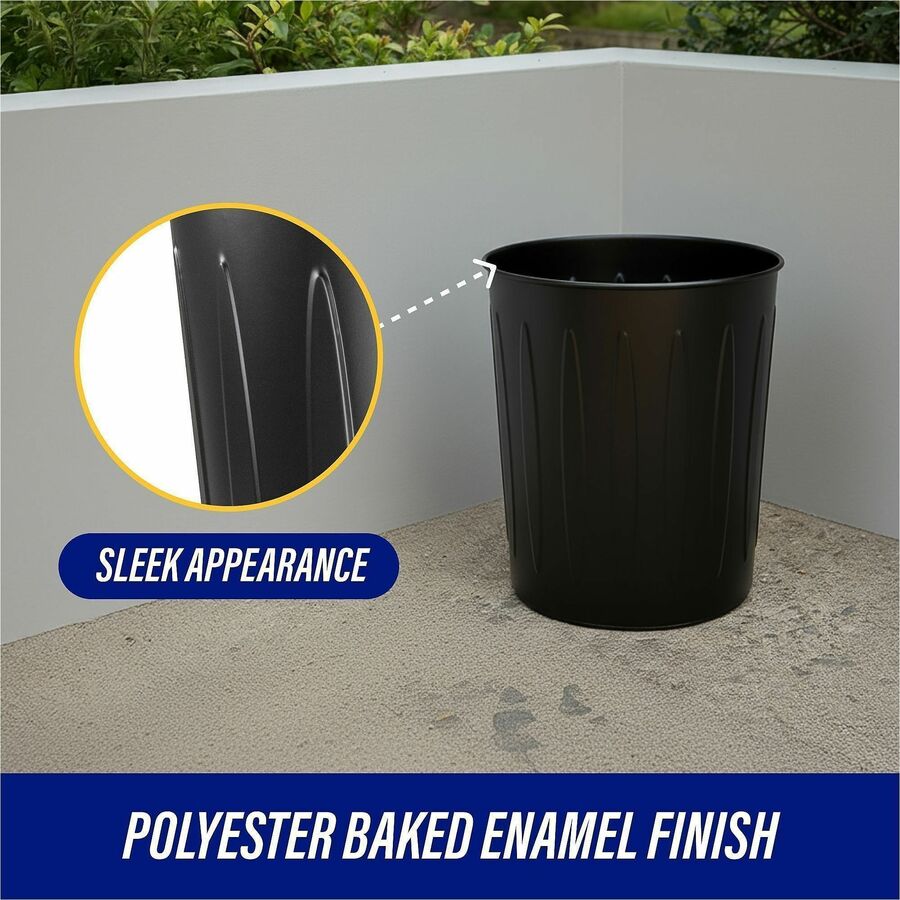 Genuine Joe 6-gallon Fire-safe Trash Can