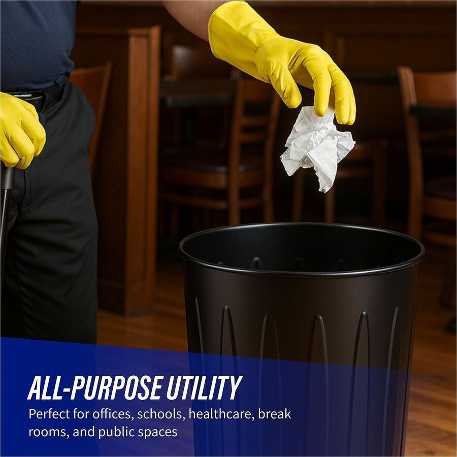 Genuine Joe 6-gallon Fire-safe Trash Can