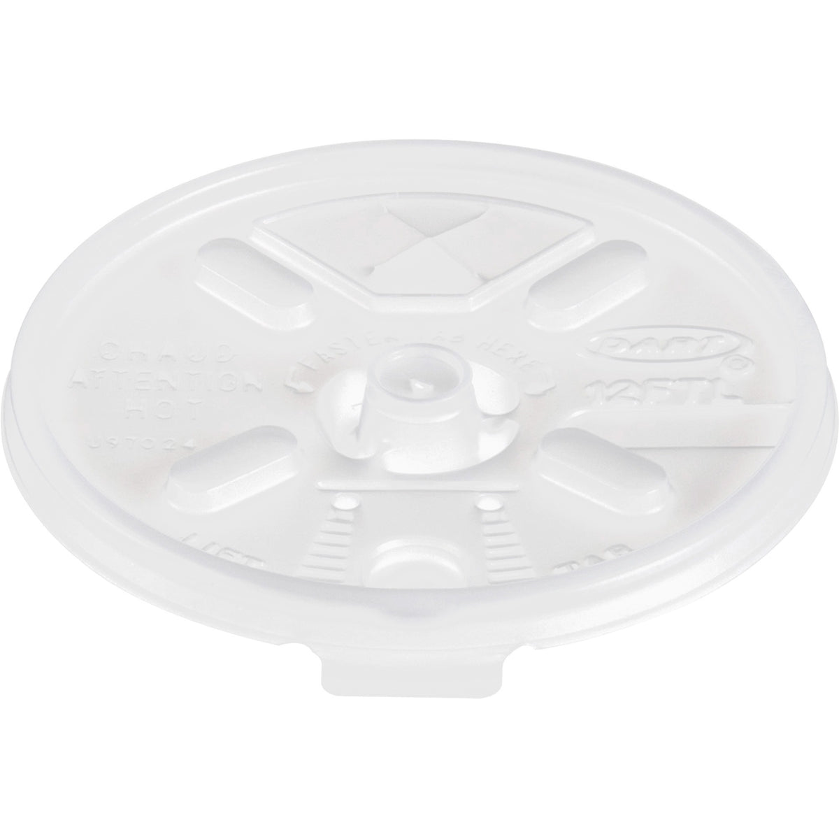Dart Lift-n-Lock Coffee Cup Clear Lids