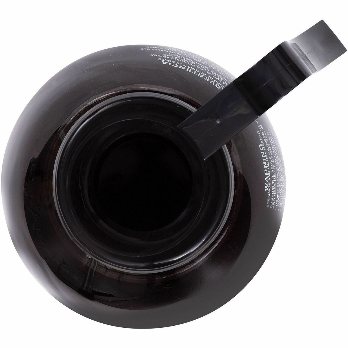 BUNN 64 oz. Black Handle Glass Decanter