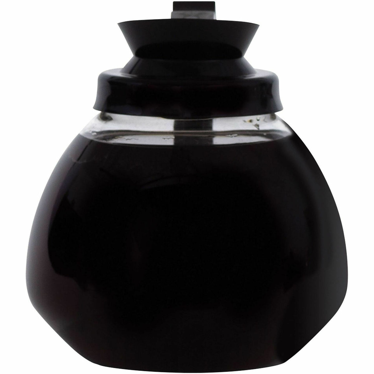 BUNN 64 oz. Black Handle Glass Decanter