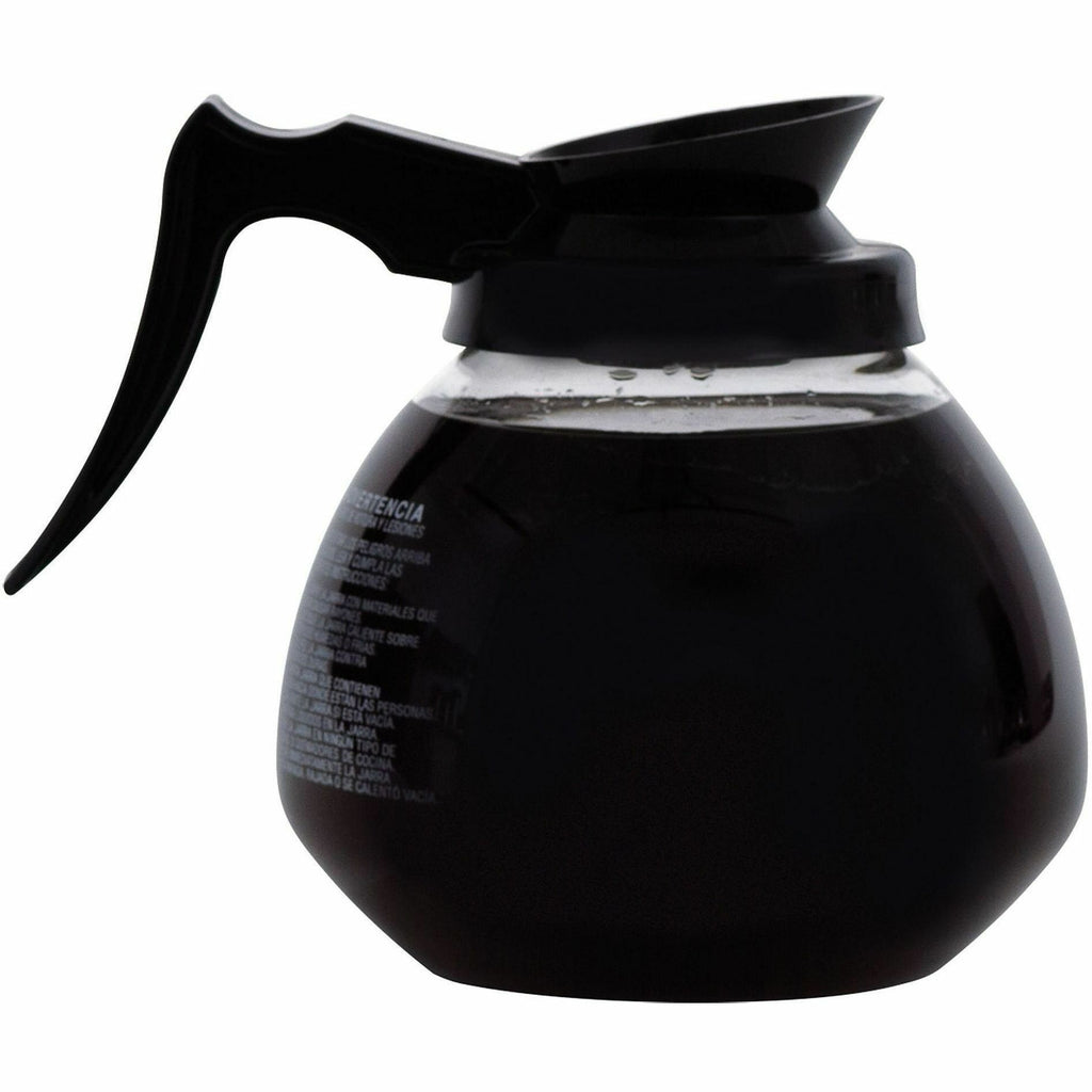 BUNN 64 oz. Black Handle Glass Decanter