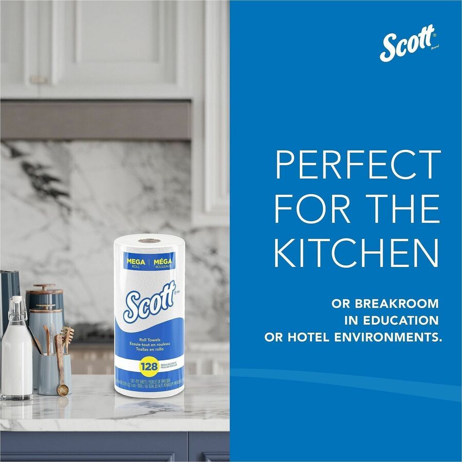 Scott® Kitchen Paper Towels with Fast-Drying Absorbency Pockets