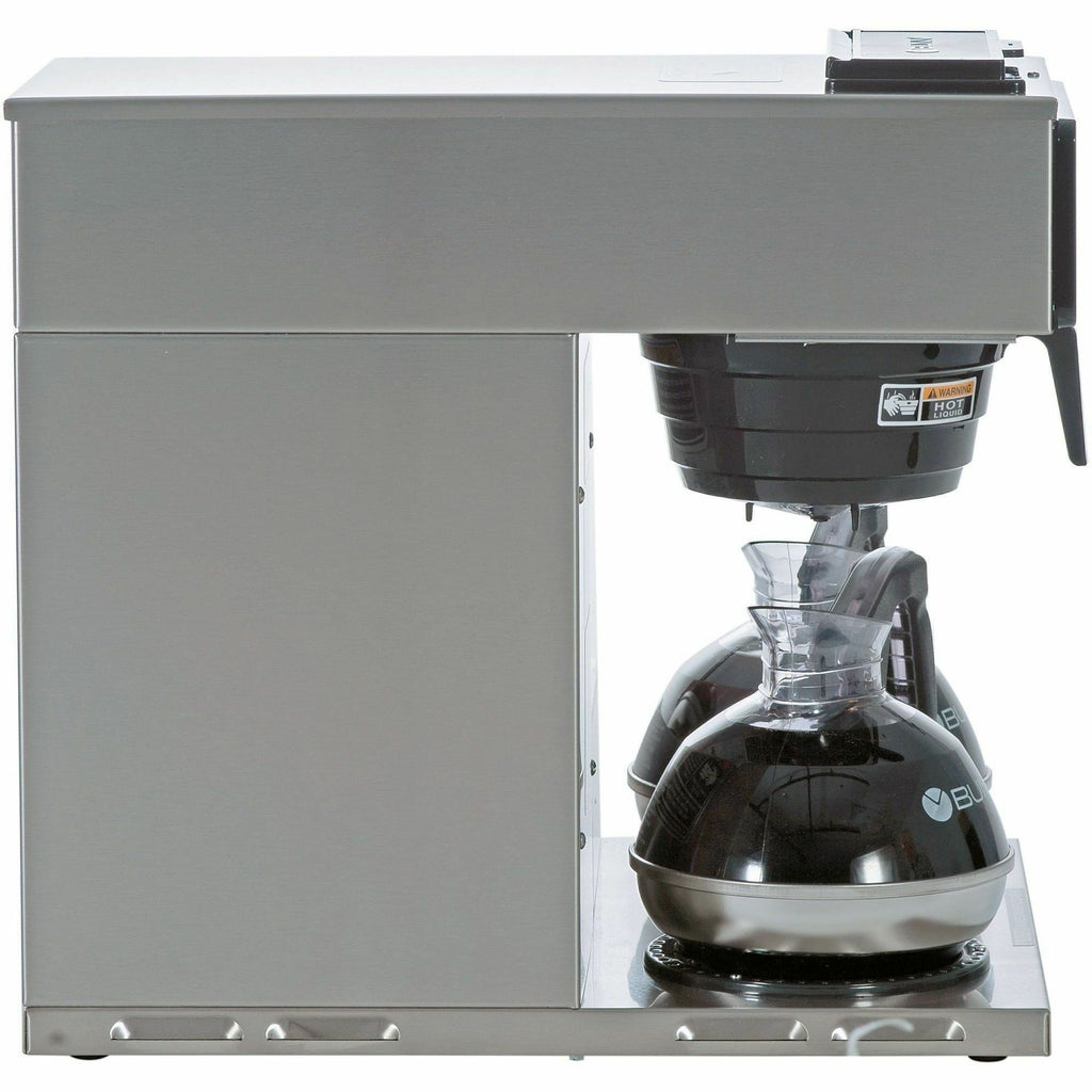 BUNN 12-Cup Low-Profile Pourover Coffee Brewer with 3 Warmers