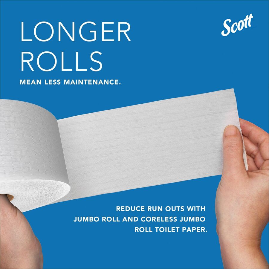 Scott Essential Coreless Jumbo Roll Toilet Paper Dispenser
