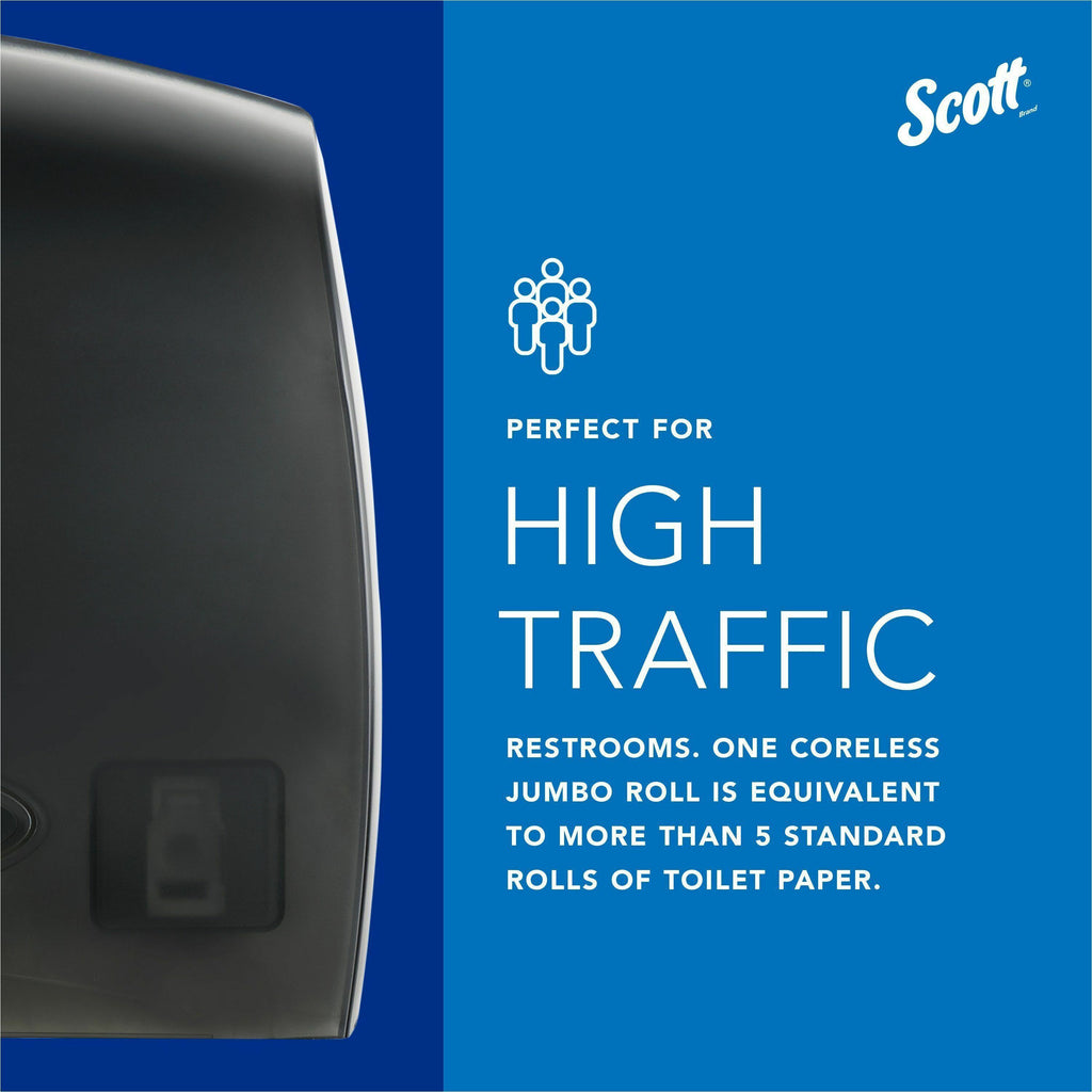 Scott Essential Coreless Jumbo Roll Toilet Paper Dispenser
