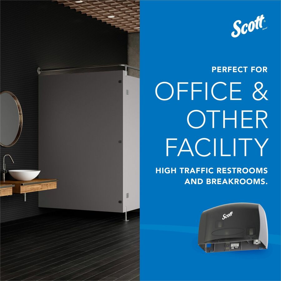 Scott Essential Coreless Jumbo Roll Toilet Paper Dispenser