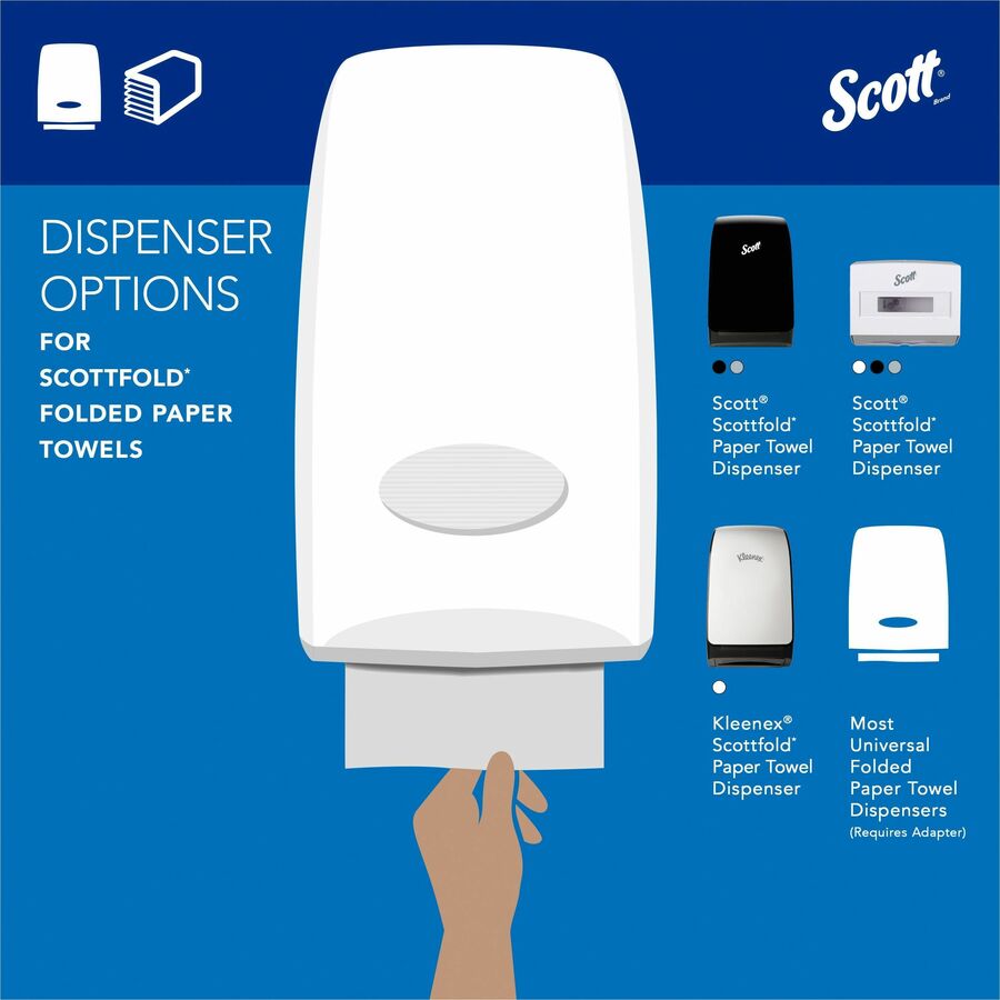 Scott® Pro Scottfold Multifold Paper Towels with Absorbency Pockets
