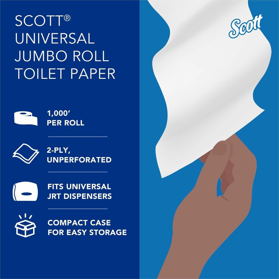 Scott High-Capacity Jumbo Roll Toilet Paper