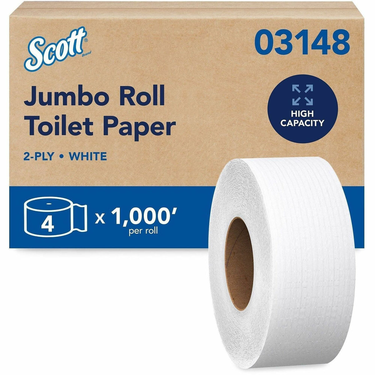 Scott High-Capacity Jumbo Roll Toilet Paper