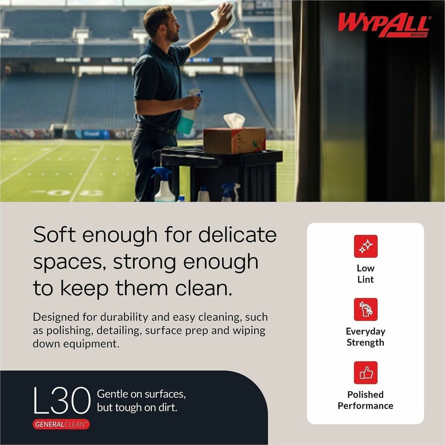 Wypall GeneralClean L30 Heavy Duty Cleaning Towels